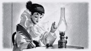 Le pierrot poupée mécanique Sainte-croix